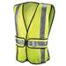 3M™ Reflective Construction Safety Vest with 5 Point Tear Away, Class 2 , Hi-Viz Yellow, 94617-80030-PS, 5/cs